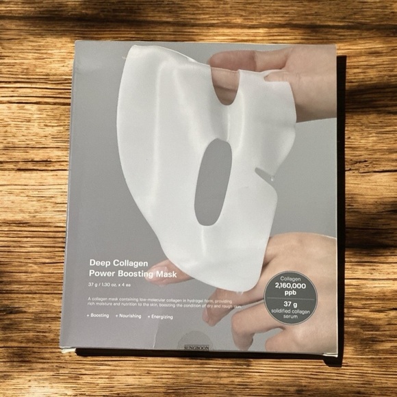 SUNGBOON EDITOR Other - SUNGBOON EDITOR Deep Collagen Power Boosting Mask (4 Pack)